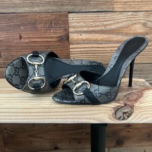 Gucci VINTAGE mule sandals heels